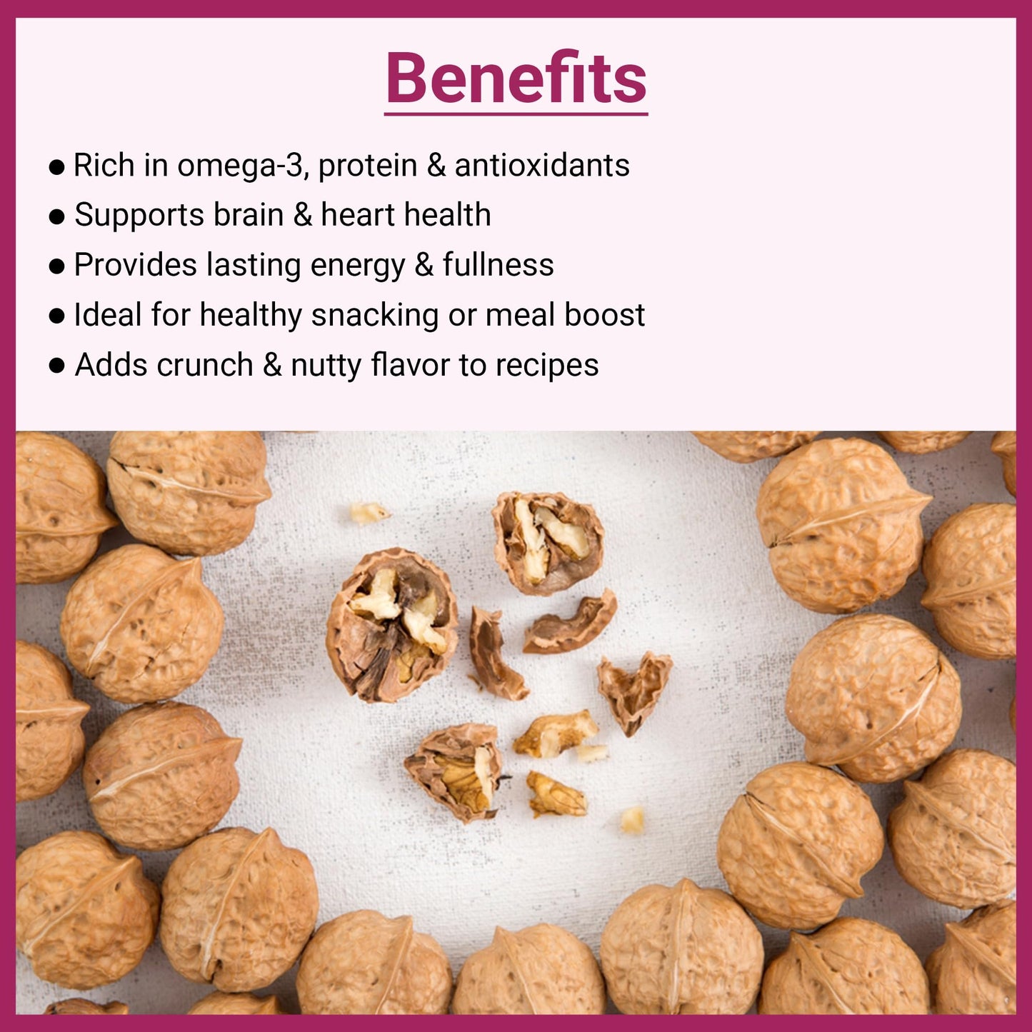 Walnuts 1kg (whole)