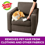 Scotch-Brite Pet Extra Sticky Lint Rollers 4 Rollers 48 Sheets Per Roller 192 Sheets Total