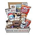 10-Item Gift Pack - Whoopie Pie, Fluff, Moxie Soda, Maine Maple Syrup,Blueberry Honey, Humpty Dumpty BBQ Chips, Needhams Chocolate, Coffee, Maine