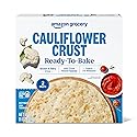 Amazon Grocery, Cauliflower Pizza Crust, Ready To Bake, 11 Oz, Frozen (Pack of 2)