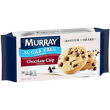 Murray Sugar Free Cookies, Chocolate Chip, 8.8 oz Tray