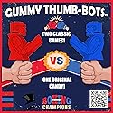 The Gummy Bear Guy® | Gummy Thumb-Bots - Two Classic Games, One Original Candy, 4 Pack