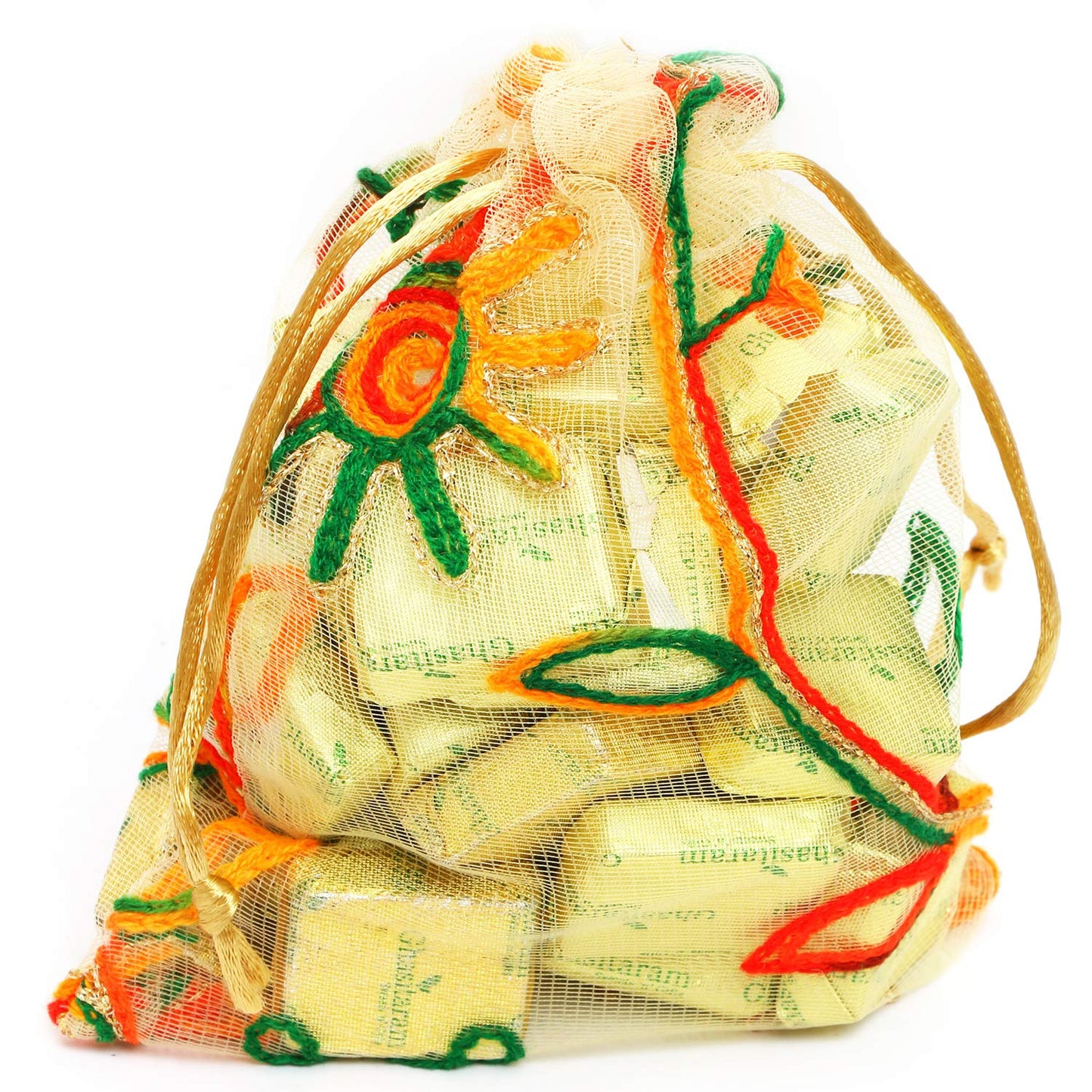 Ghasitaram Gifts Diwali Gifts Diwali Sugarfree Chocolates - Sugarfree Chocolates in Net Pouch