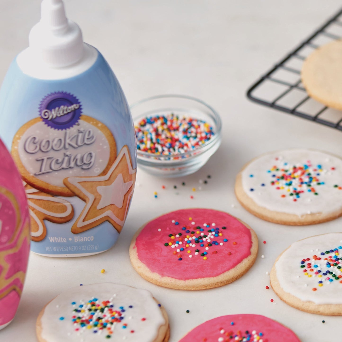 Wilton White Cookie Decorating Icing, Multipack of 3