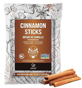 Soeos Cinnamon Sticks, 16 oz (454g), 3.5" Length, 100% Raw, Non-GMO, Kosher Certified, Whole Cinnamon Sticks Seasoning Spice for Coffee, Baking