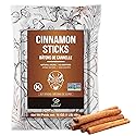 Soeos Cinnamon Sticks, 16 oz (454g), 3.5" Length, 100% Raw, Non-GMO, Kosher Certified, Whole Cinnamon Sticks Seasoning Spice for Coffee, Baking