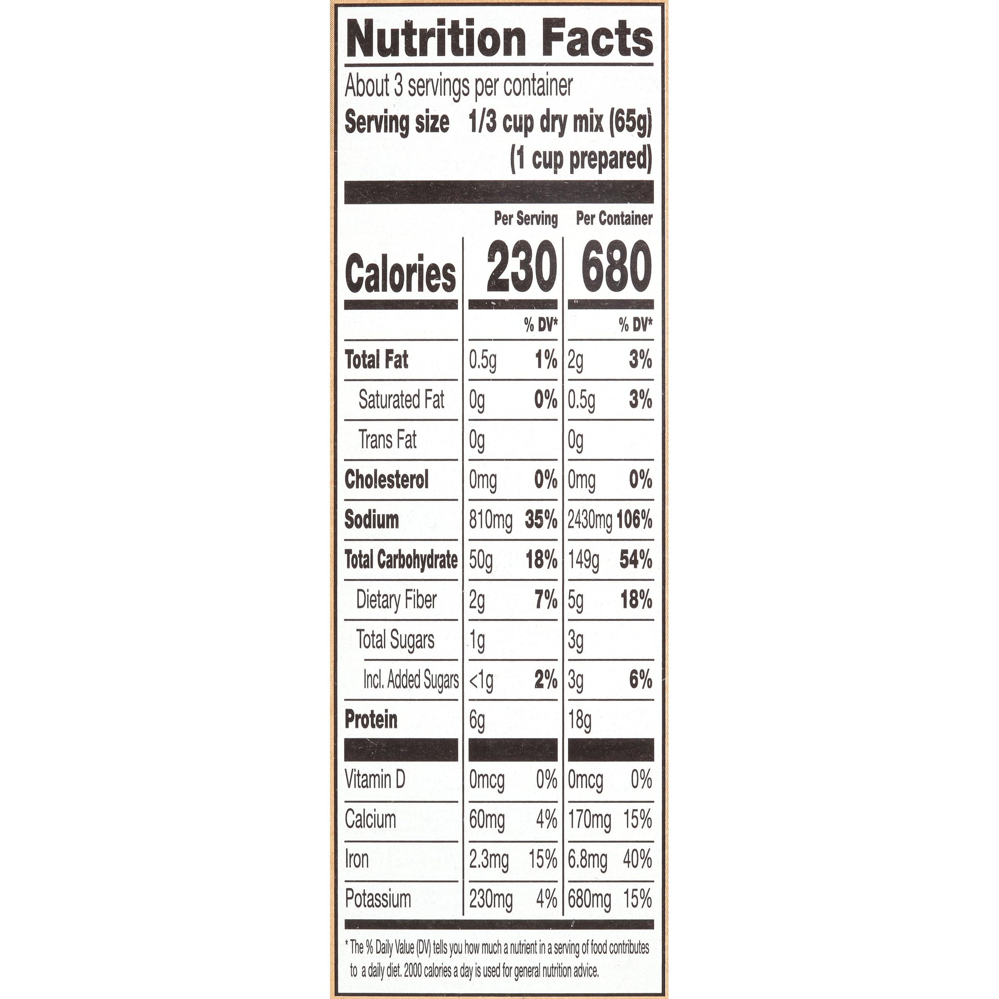 Zatarain's Yellow Rice with Broccoli, 6.9 oz