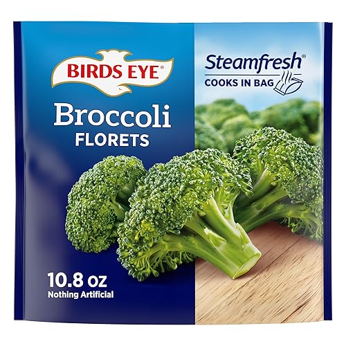 Birds Eye Steamfresh Broccoli Florets Frozen Vegetable, 10.8 OZ