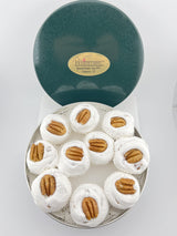 Small Divinity Gift Tin (With Pecans) 10-12 pieces, Old Fashioned Divinity, Just Like Home Made
