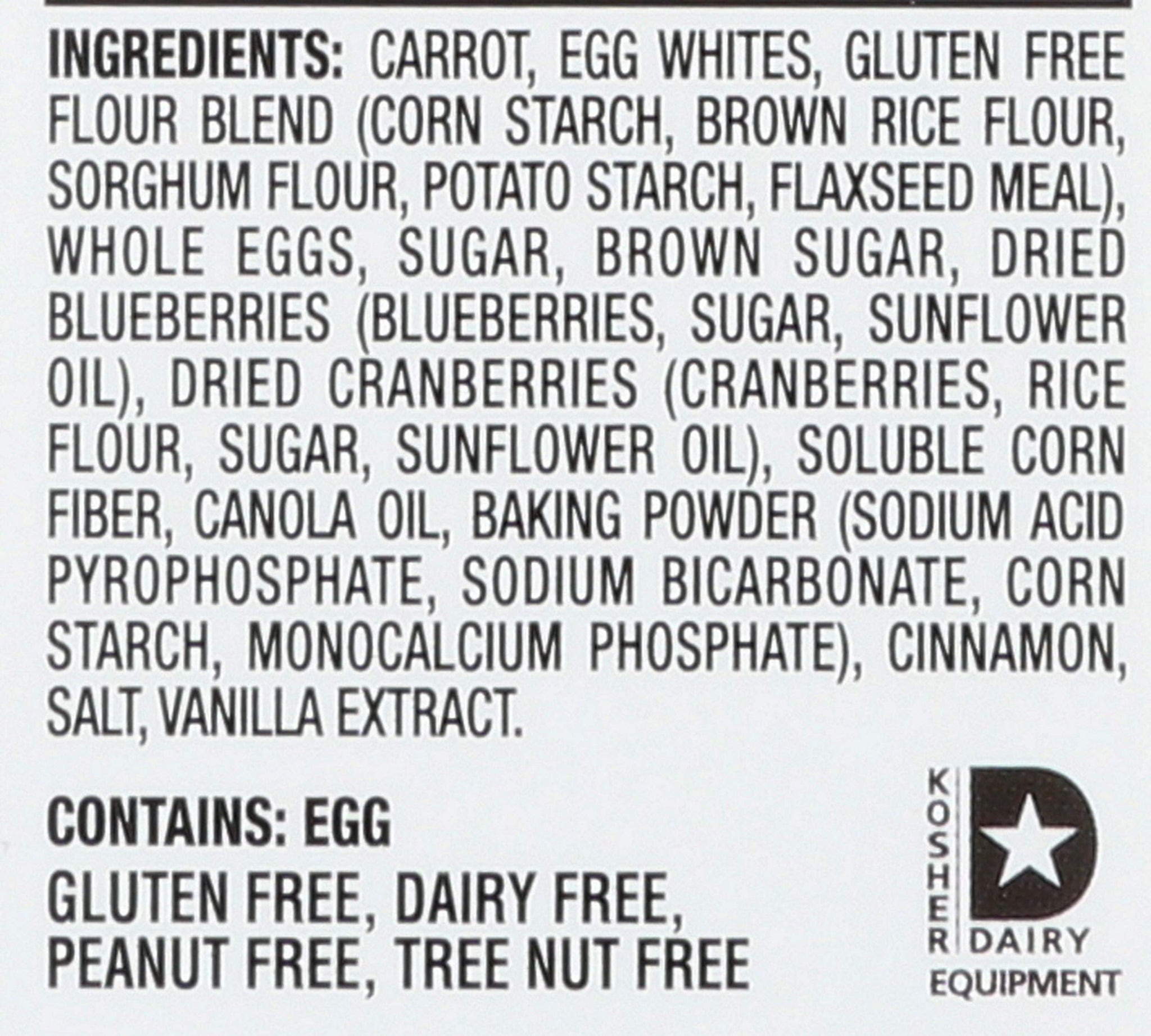 Garden Lites, Muffins Carrot Berry, 8 Ounce