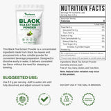 Instant Black Tea Extract Powder, Unsweetened Iced Tea Extract Powder from Real Black Tea Leaves for Hot or Cold Drinks, Instant Black Tea Mix