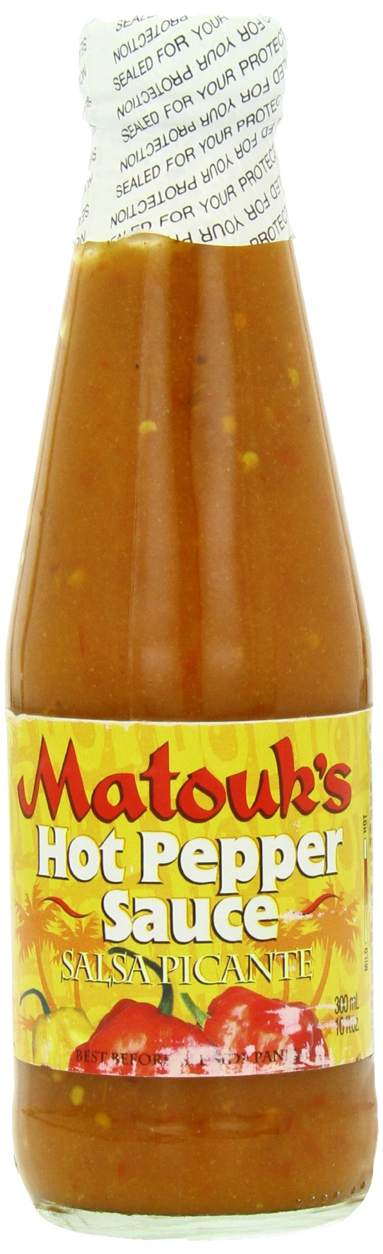 Matouks Hot Sauce, Pepper, 10 Ounce