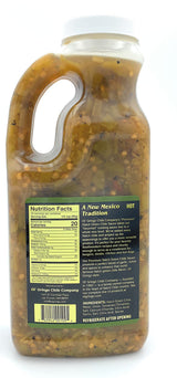 Ol' Gringo Chile Company Premium Hatch Green Chile Sauce Hot 35 Ounce Bottle