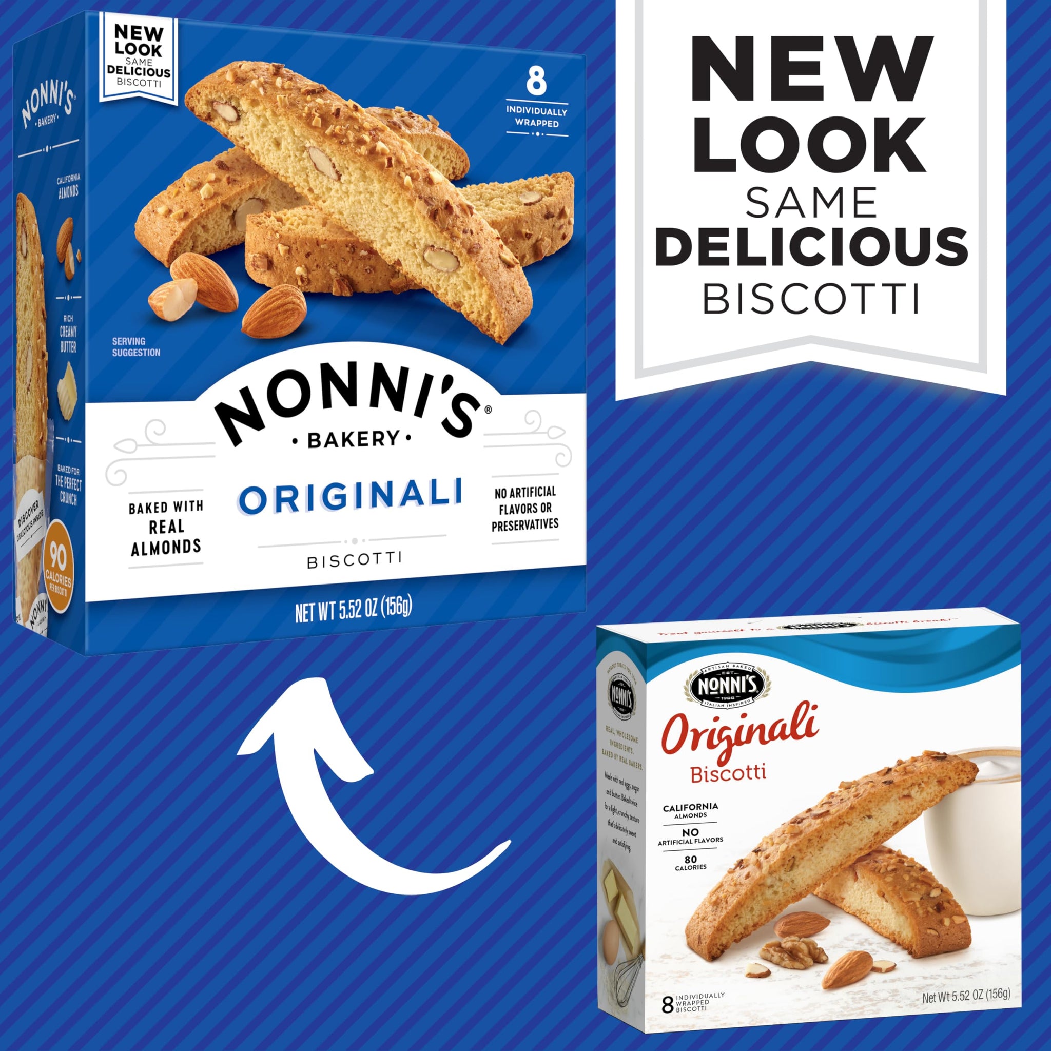Nonnis Biscotti Original 5.52 Ounce (Pack of 2)