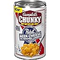 Campbell’s Chunky x Pabst Blue Ribbon Beer Cheese with Potatoes & Chorizo Soup, 18.8 oz Can