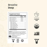 Yogi Tea Breathe Deep Tea - 16 Tea Bags per Pack (6 Packs) - Organic Respiratory Tea - Supports Respiratory Health - Includes Licorice Root