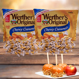 Werther's Original Soft Chewy Caramels, Soft Caramel Candy Made with Real Butter & Fresh Cream, Fall Treat, Perfect for Baking, Pack of 2, 10.8 Ounces