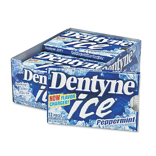 Dentyne Ice Peppermint Sugarless Gum 12 Count
