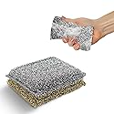 Perfect Scour 2 Pack Scrub Sponges for Kitchen - Multipurpose Non-Scratch Sponge with Heavy Duty Scouring Power - Soft and Fast Cleaning Scrubber