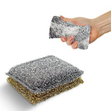 Perfect Scour 2 Pack Scrub Sponges for Kitchen - Multipurpose Non-Scratch Sponge with Heavy Duty Scouring Power - Soft and Fast Cleaning Scrubber