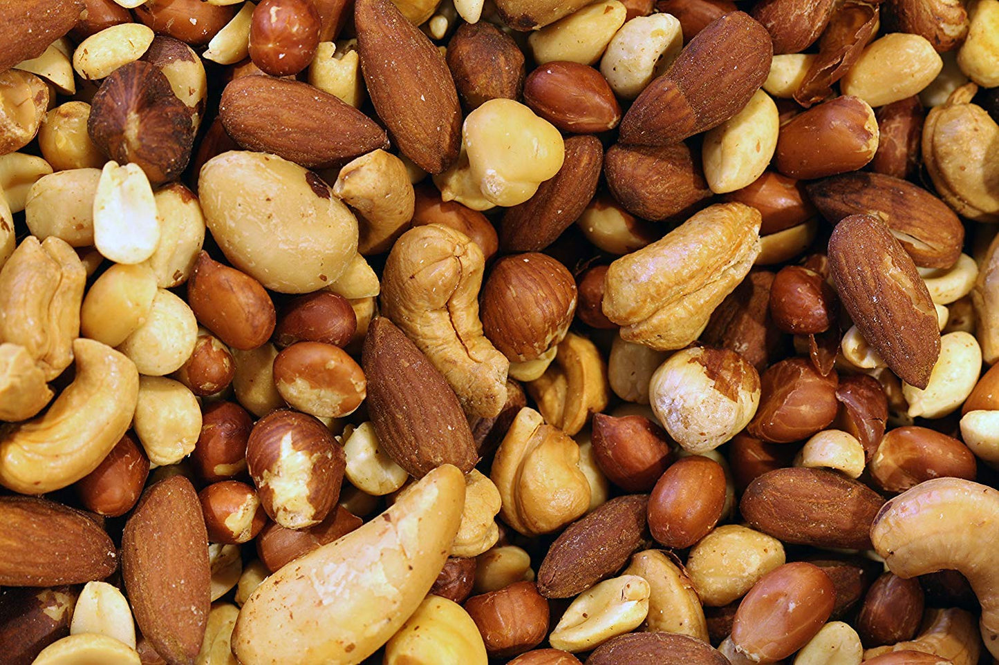 Yupik Mixed Nuts, 2.2 lb (35.2 oz), A Blend of Roasted Peanuts, Almonds, Brazil Nuts, Cashews & Hazelnuts, Non-GMO Canola Oil, Cholesterol Free