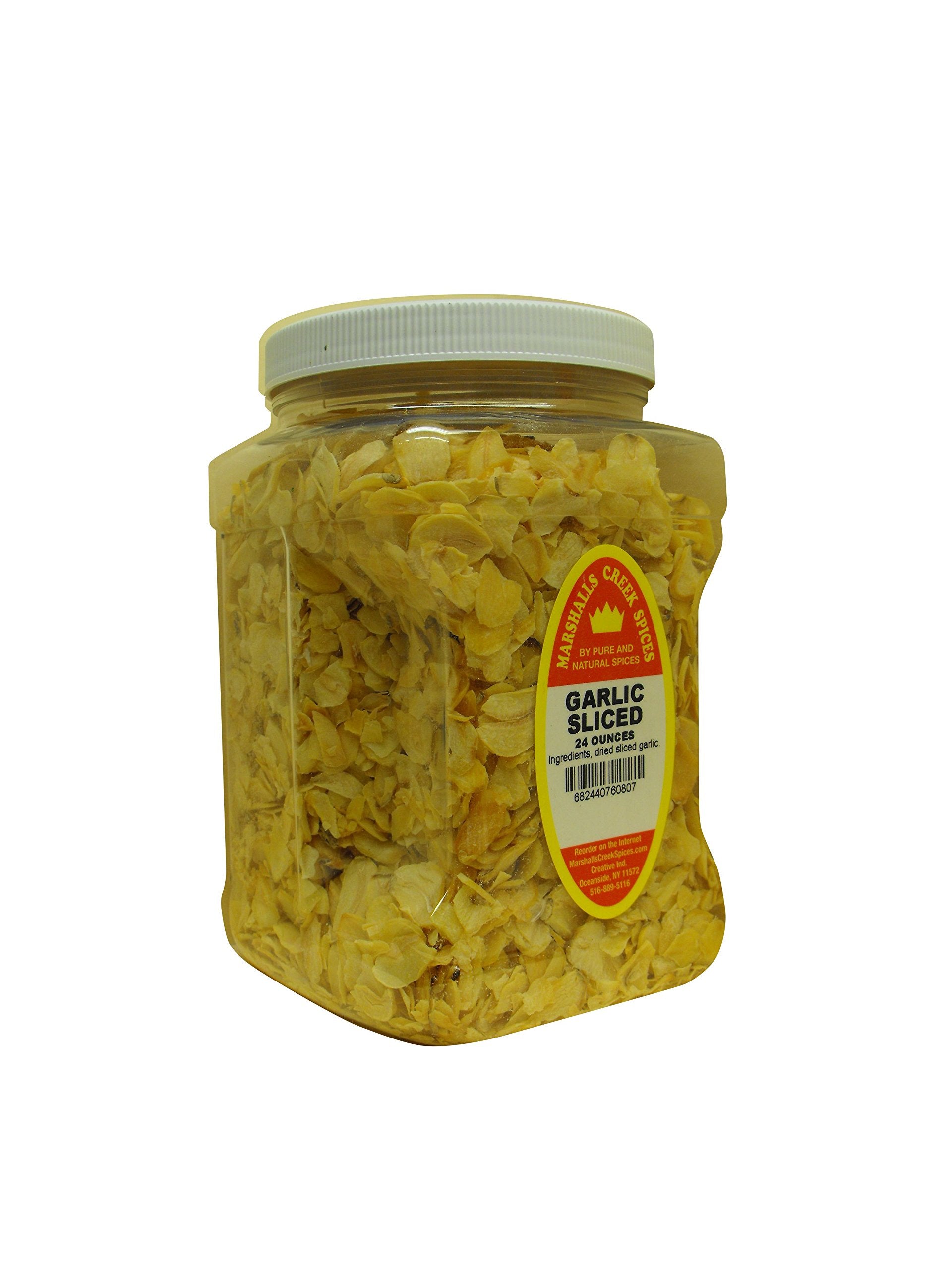 Family Size Marshalls Creek Spices Garlic Sliced Seasoning, 24 Ounce …