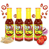 D.a.T. SaUcE, The True Louisiana Original, Gluten Free, No MSG, No Preservatives, All Natural, Modern Mild Cajun Spices & Flavors, 5 oz (4 Pack)