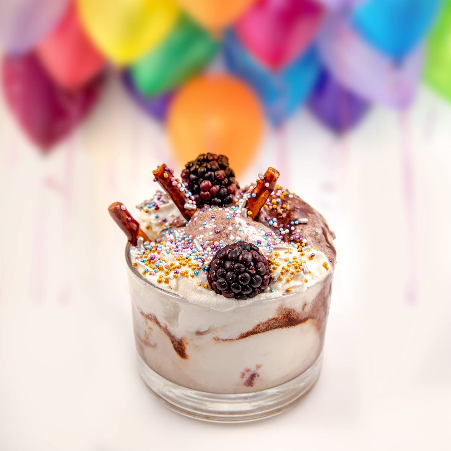 Bakerpan Silver Sprinkles Edible for Cupcakes, Silver Jimmies Sprinkles for Cake Decorating - 4.3 Ounces (Made in USA)