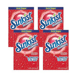 Sunkist Soda Strawberry Singles To Go Drink Mix, 0.53 OZ, 6 CT (Pack of 4)