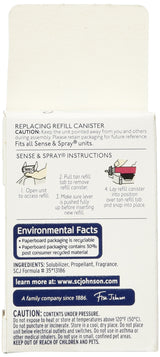 Glade Sense & Spray Automatic Air Freshener Refill, Apple Cinnamon, 0.43 oz