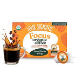 Four Sigmatic Mushroom Coffee K-Cups | Organic Dark Roast Coffee with Lion’s Mane Mushroom Powder & Yacon | Focus & Immune Support | Vegan & Keto |