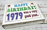RETRO CANDY YUM ~ 1979 47th Birthday Gift Assortment from Childhood for 47 Year Old Man or Woman Born 1979