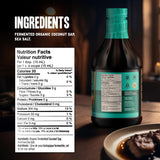 Naked & Saucy Low Sodium Coconut Aminos, Soy Sauce Substitute, 31 fl oz