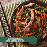 Best of Thailand Stir Fry Sauce Rich Flavor | Authentic Asian-Brewed Marinade, Glaze, Salad Dressing & Dip for Meat & Vegetable Stir Fry | No MSG |