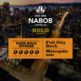 Nabob Bold Full City Dark - 340g/12 oz., Recyclable Flavor-Lock Package {Imported from Canada}