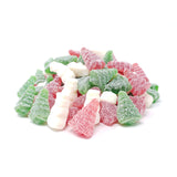 Candy Retailer Sanded Christmas Gummi Trees & Snowmen 1 Lb