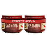 Cayenne - Louisiana Pepper Exchange - Fresh Pepper Replacement (Cayenne Pepper Puree) 2 Jars - Plant-Based, Gluten-Free. Replace Fresh Pepper