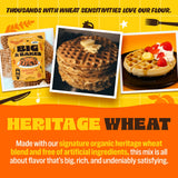 Sunrise Flour Mill Big & Baked Waffle Mix | 2 LB | Organic Heritage Wheat | Light, Crisp & Flavorful | Easier to Digest than Modern Wheat | No Artificial Ingredients | Non-Aluminum Baking Powder