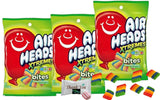 Airheads Candy Xtremes Bites | Sweetly Sour, Rainbow Berry, Non Melting, Great for Holiday, Party, Concessions (3.8 oz) 3 bags | Bundled with a Soko