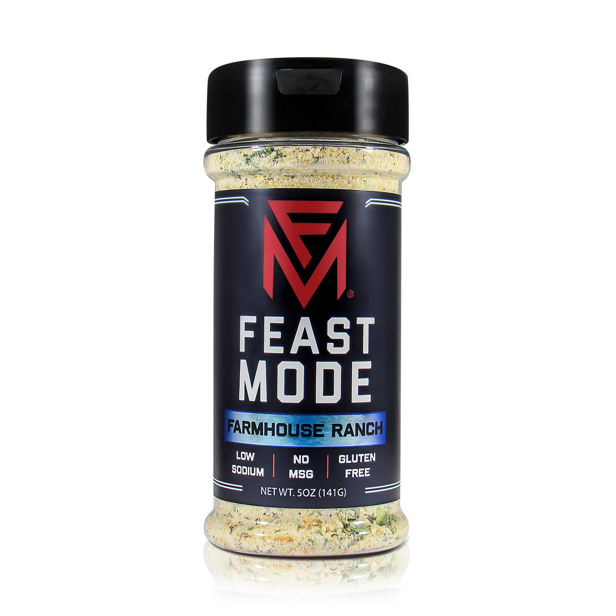 NEW! Farmhouse Ranch - Feast Mode Flavors - Low Sodium, No MSG, All Natural, Meal Prep Seasoning, Savory, Vinegar, Buffalo
