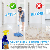 SURF PRO Floor Cleaner Spray for All Surfaces, no rinse ready to use formula, 500 ml, safe for wood vinyl ceramic tile and laminate, Intelligent Soap