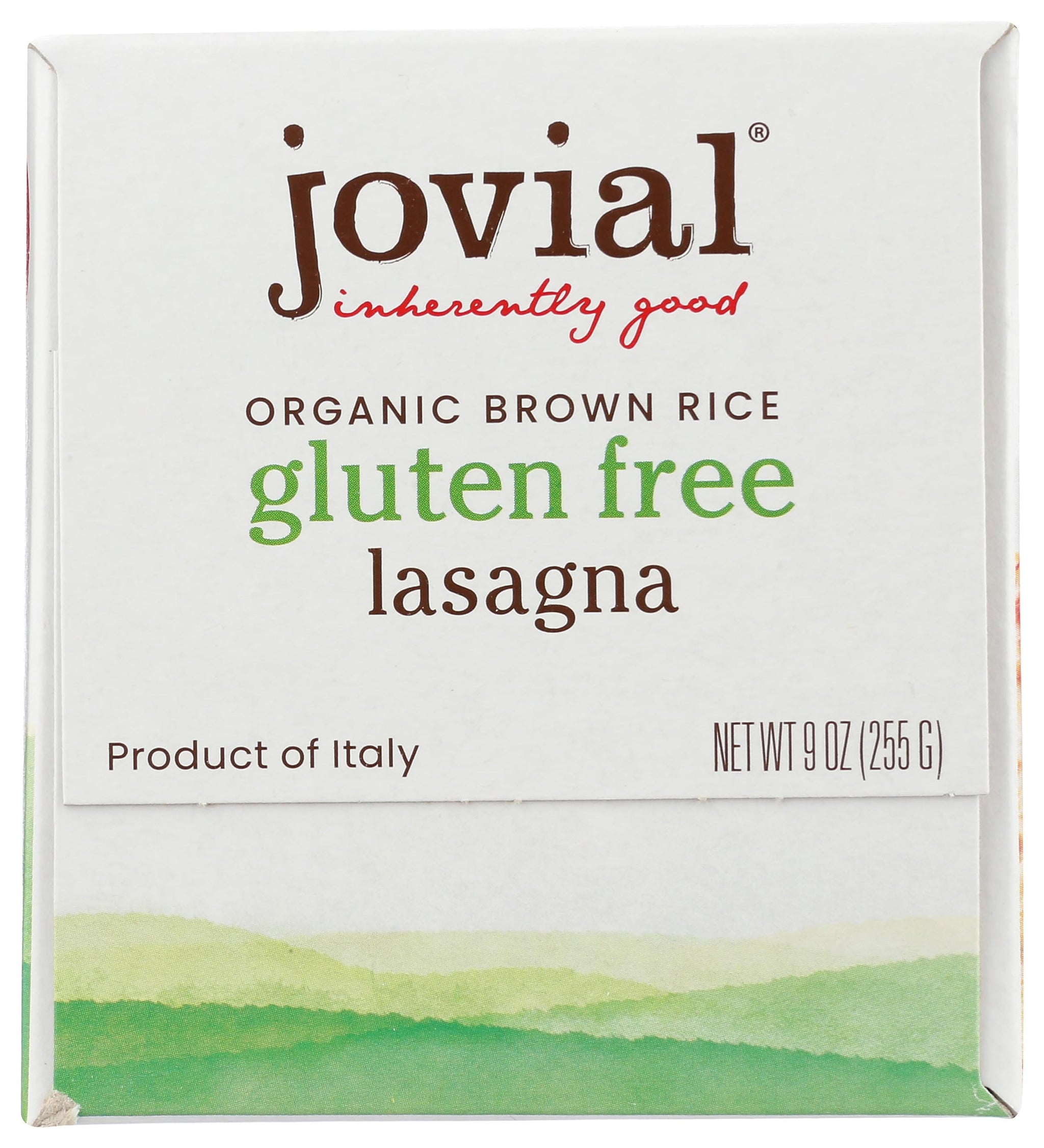 Jovial Organic Gluten Free Brown Rice Pasta, Lasagna, 9 Ounce