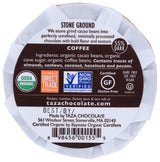 Taza Chocolate Organic Mexicano Disc 55% Dark Chocolate, Coffee, 2.7 Ounce (1 Count), Vegan