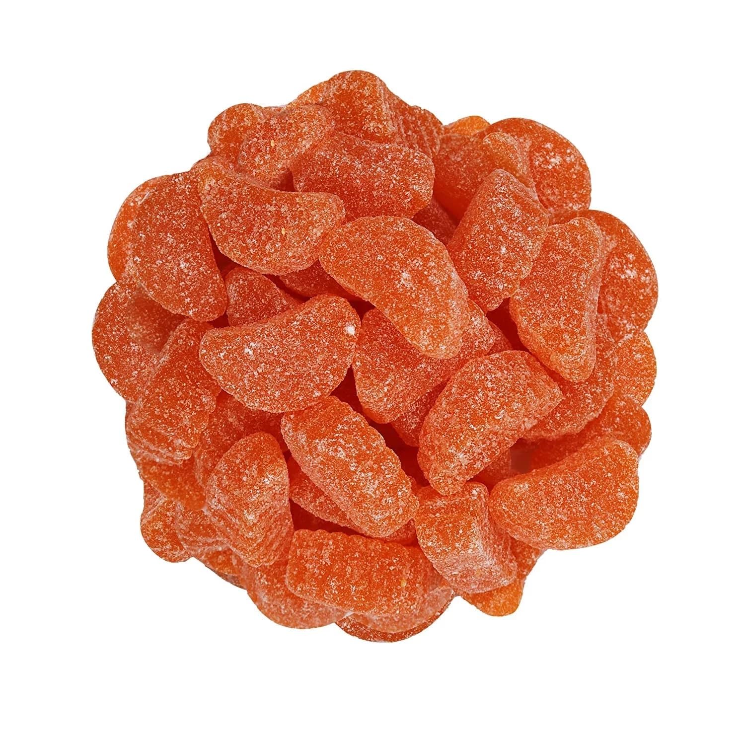 FirstChoiceCandy Fruit Slices Jelly Wedges Candy (Orange, 2 Pound)