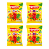 Maynards Bassetts Jelly Babies Sweets 130g (4 Pack)