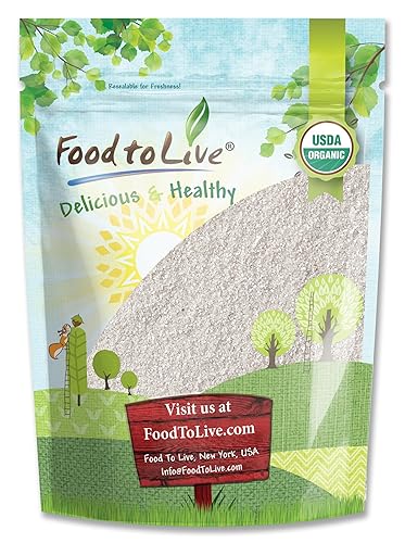 Food to Live - Gluten Free Organic White Polenta, 12 Ounces - Classic Cornmeal. Vegan, Kosher Corn Grits. Great for Hot Cereal and Porridge