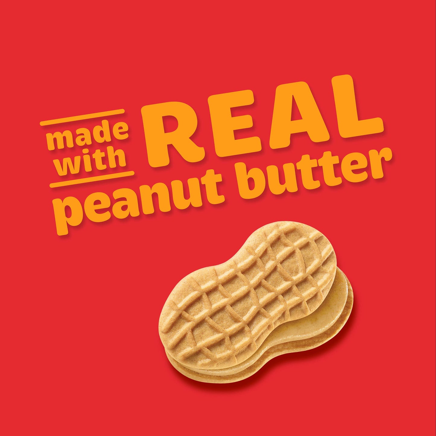Nabisco, Nutter Butter, Peanut Butter Sandwich Cookies, 12 Count, 16.7oz Box (Pack of 2)
