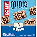 CLIF BAR Minis - Chocolate Chip - Made with Organic Oats - 4g Protein - Non-GMO - Plant Based - Snack-Size Energy Bars - 0.99 oz. (10 Pack)