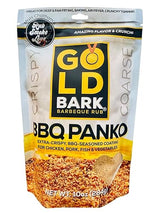 Gold Bark BBQ Seasoned Panko (10 oz) for Crispy Breaded Chicken, Pork and Fish
