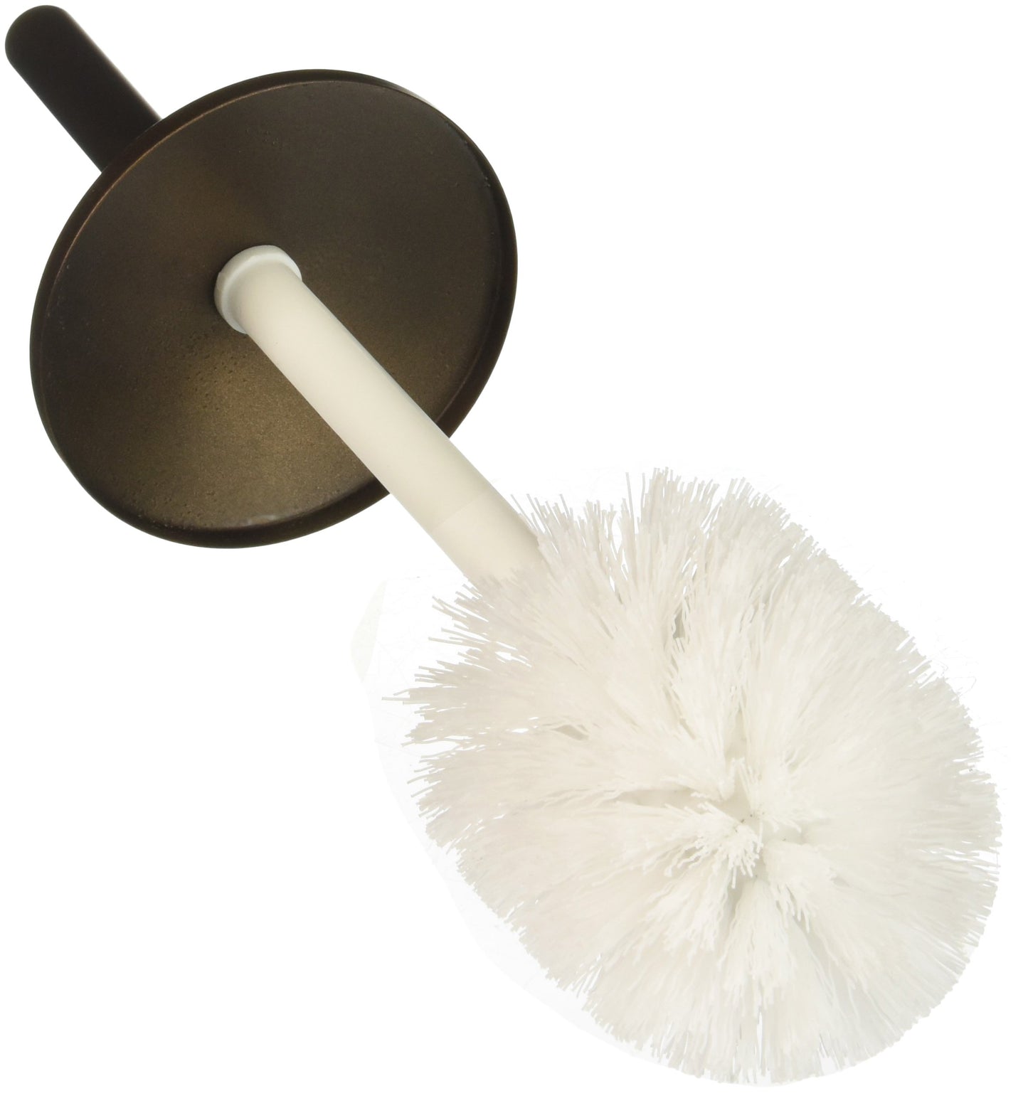 HOMEBASIX MYY004 Toilet Brush with Stand, Venetian Bronze Finish